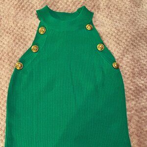 Sleeveless Ribbed sweater, size sm, NWOT